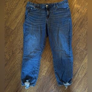 Denizen from Levi's Distressed Blue Boyfriend Jeans